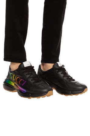‘rhyton’ sneakers with logo, zdjęcie 2 ‘rhyton’ sneakers with logo od Gucci